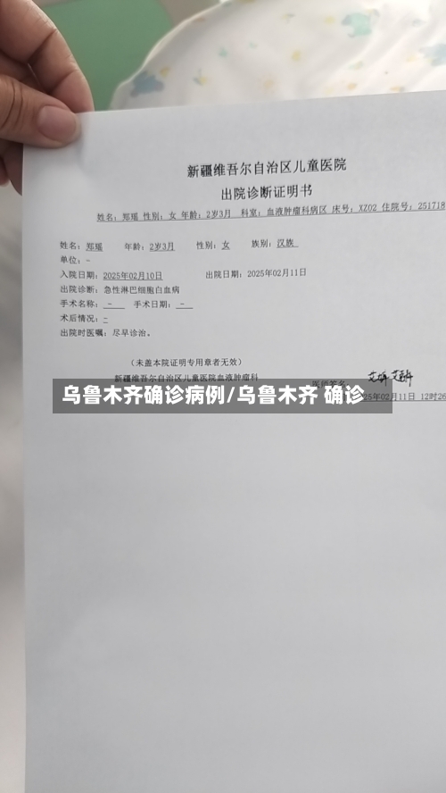 乌鲁木齐确诊病例/乌鲁木齐 确诊