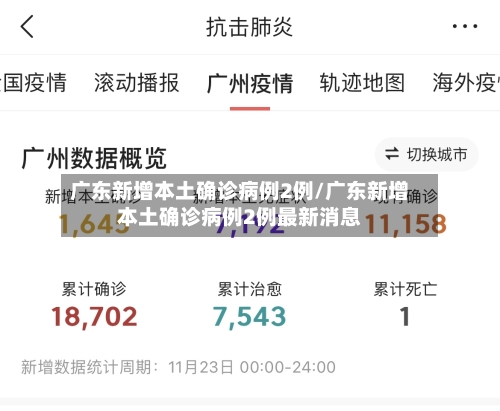 广东新增本土确诊病例2例/广东新增本土确诊病例2例最新消息-第2张图片
