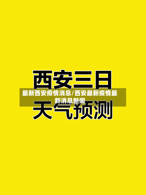 最新西安疫情消息/西安最新疫情最新消息新闻-第2张图片