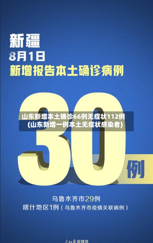 山东新增本土确诊66例无症状112例(山东新增一例本土无症状感染者)-第3张图片